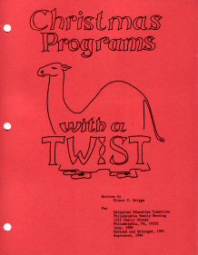 Christmas Programs with a Twist